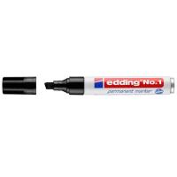 Edding No.1 permanent marker Chisel tip Black