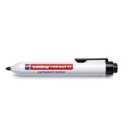 Edding retract 11 permanent marker Bullet tip Black