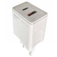 Eightt EQC3 mobile device charger Universal White AC Fast charging Indoor