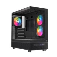 Einarex EXCS-PR-500R-B computer case Midi Tower Black