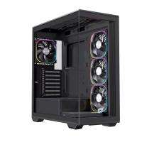 Einarex EXCS-PR-700R-B computer case Midi Tower Black