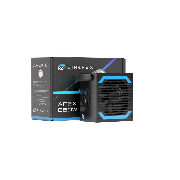 Einarex EXPS-XL2-650-BK power supply unit 650 W 24-pin ATX ATX Black — image 10 of 24