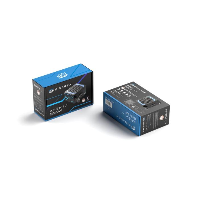 Einarex EXPS-XL2-650-BK power supply unit 650 W 24-pin ATX ATX Black — image 12 of 24