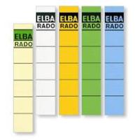 Elba Spine Label for Lever Arch Files 190 x 34 mm Buff self-adhesive label Multicolour 10 pc(s)