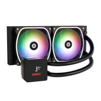Enermax Aquafusion II 240 mm Processor All-in-one liquid cooler 12 cm Black