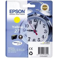 Epson Alarm clock Singlepack Yellow 27 DURABrite Ultra Ink