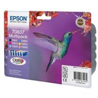 Epson Hummingbird Multipack 6-colours T0807 Claria Photographic Ink