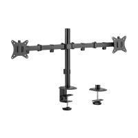 Equip 17''-32'' Articulating Dual Monitor Desk Mount Bracket