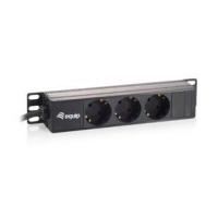 Equip 3-Outlet French Power Distribution Unit, 10''