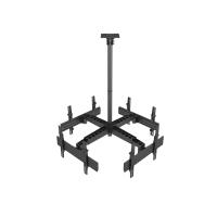Equip 32''-65'' Ceiling Mount Quad Screen TV Bracket