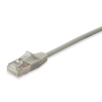 Equip Cat.6A F/FTP Slim Patch Cable, 0.5m, Beige