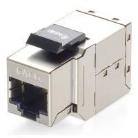 Equip Cat.6A Shielded Keystone Inline Coupler