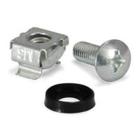 Equip M6 Cage Nut and Screw Set, 50 Sets
