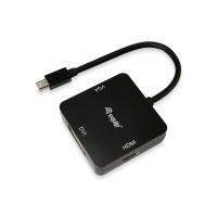 Equip Mini DisplayPort to VGA / HDMI / DVI Adapter