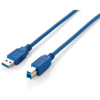 Equip USB 3.0 Type A to Type B Cable, 1.0m , Blue