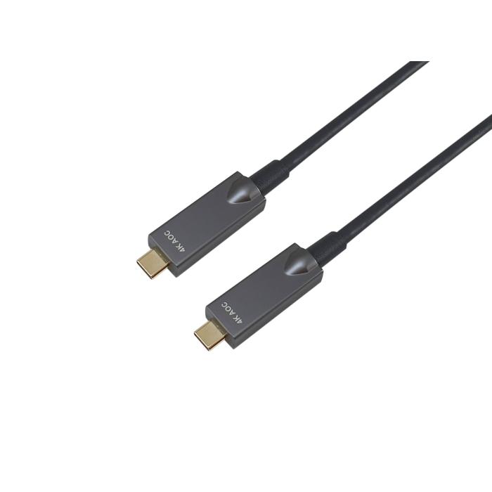Equip USB-C to C Active Optical Cable, M/M, 15m, PD 60W, 4K/60Hz, 10Gbps, Video+Data+PD — image 8 of 10