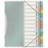 Esselte 626256 tab index Blank tab index Polypropylene (PP) Multicolour