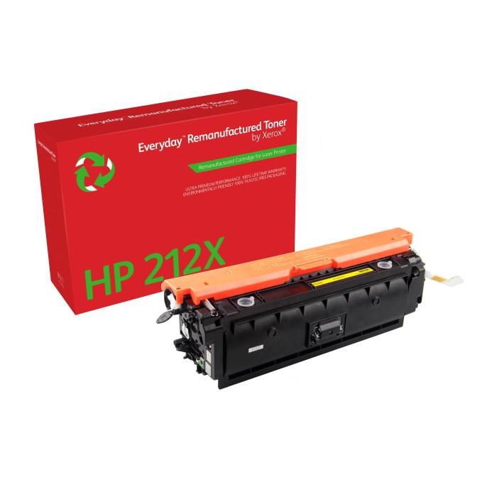 Everyday™ Yellow Toner by Xerox compatible with HP 212X (W2122X), High capacity