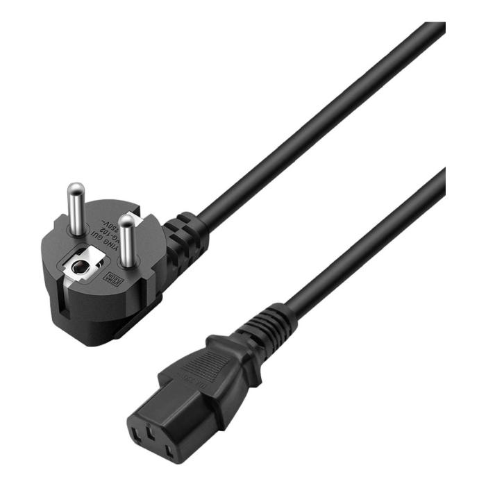Ewent EC1920 power cable Black 1.5 m Power plug type F C13 coupler — image 2 of 4