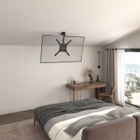 Ewent EW1511 TV mount/stand 139.7 cm (55'') Black, view image 10 of 10