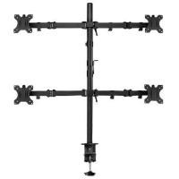 Ewent EW1514 monitor mount / stand 81.3 cm (32'') Desk Black