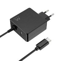 Ewent EW3978 mobile device charger Laptop Black AC Fast charging Indoor
