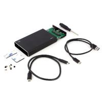 Ewent EW7070 storage drive enclosure HDD/SSD enclosure Black 2.5''