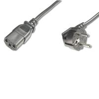 Ewent Power Supply Cable Shuko Plug > IEC C13, angled 90°, 1.80m