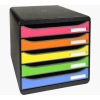 Exacompta 309798D office drawer unit Black