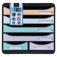 Exacompta Store Box Multi Bee Blue - Assorted Colours - New