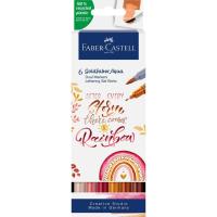Faber-Castell 164518 paint marker Multicolour 6 pc(s)