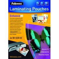 Fellowes A4 Pre-Punched 80 Micron Laminating Pouch