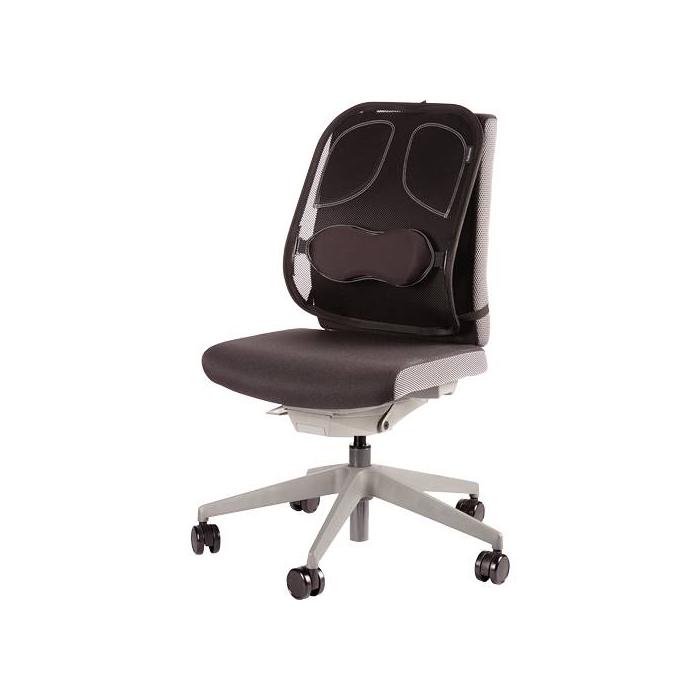Fellowes Back Support for Office Chair - Professional Series Mesh Office Chair Back Support - Easy To Attach - H19.53 x — image 2 of 5
