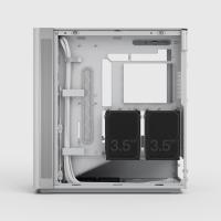 Fractal Design Define One Light TG Clear Tint Midi Tower White, view image 4 of 18