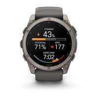 Garmin fēnix 9 3.56 cm (1.4'') AMOLED 51 mm Digital 454 x 454 pixels Touchscreen Titanium Wi-Fi GPS (satellite), view image 4 of 26