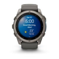 Garmin fēnix 9 3.56 cm (1.4'') AMOLED 51 mm Digital 454 x 454 pixels Touchscreen Titanium Wi-Fi GPS (satellite), view image 23 of 26