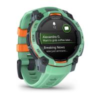 Garmin Instinct 3 AMOLED 3.05 cm (1.2'') 45 mm Digital 390 x 390 pixels Touchscreen Green GPS (satellite)
