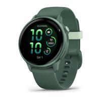Garmin vívoactive 6 3.05 cm (1.2'') AMOLED 42 mm Digital 390 x 390 pixels Touchscreen Green Wi-Fi GPS (satellite)