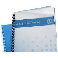 GBC PolyClearView Binding Covers 300 Micron A4 Frosted (100)
