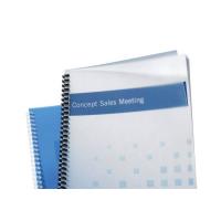 GBC PolyClearView Binding Covers A4 800 Mic Frosted Clear (50)