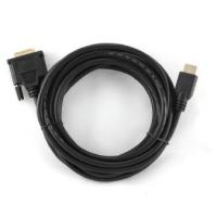 Gembird 5m, HDMI/DVI, M/M DVI-D Black
