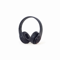 Gembird BHP-LED-01 headphones/headset Wired & Wireless Head-band Music/Everyday Micro-USB Bluetooth Black