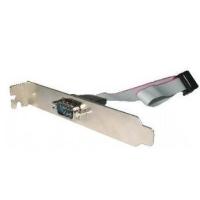 Gembird DB9 serial port receptacle on bracket