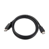Gembird DisplayPort - HDMI, 1.8m DisplayPort HDMI A Black cable interface/gender adapter