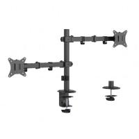Gembird MA-D2-03 monitor mount / stand 81.3 cm (32'') Desk Black