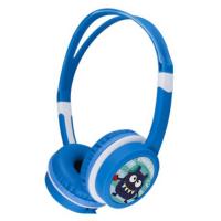 Gembird MHP-JR-B headphones/headset Wired Head-band Music Blue