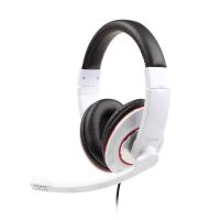Gembird MHS-001-GW headphones/headset Wired Head-band Calls/Music White