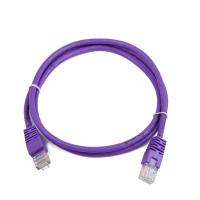 Gembird RJ45/RJ45 Cat5e 0.25m networking cable Purple U/UTP (UTP)
