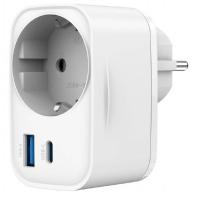 Gembird TA-ACPDQC20-01-W mobile device charger Universal White AC Fast charging Indoor