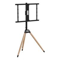 Gembird TVS-75ST-01 TV mount/stand 190.5 cm (75'') Black, Wood, view image 3 of 10